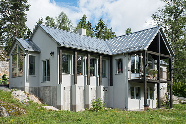 檐溝系統(tǒng)別墅安裝案例